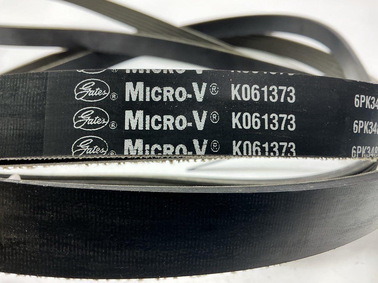 Gates K061373 Heavy Duty Micro-V Serpentine Belt GM 6.6L DIESEL V8