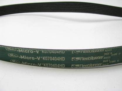 Gates K070404HD Serpentine Belt - 0.98'' X 41.00'' - 7 Ribs