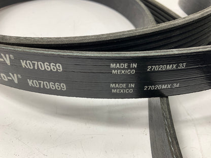Gates K070669 Serpentine Belt