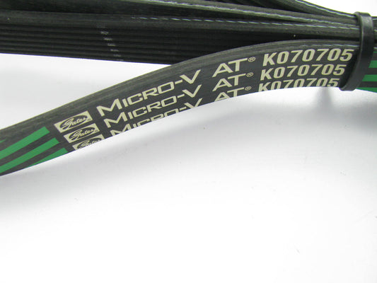 Gates K070705 Serpentine Belt - 1.087'' X 71.00'' - 8 Ribs
