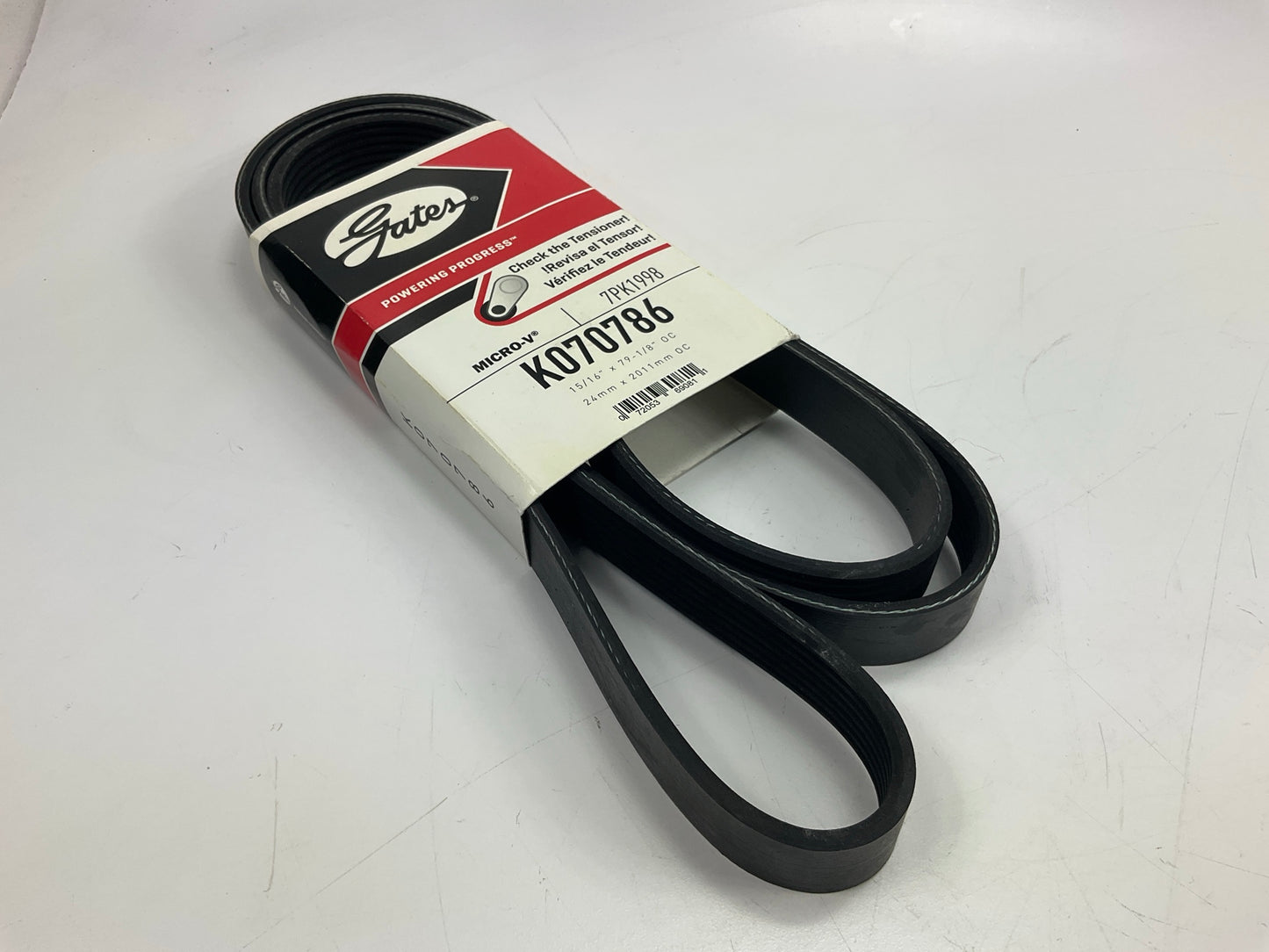 Gates K070786 Serpentine Belt