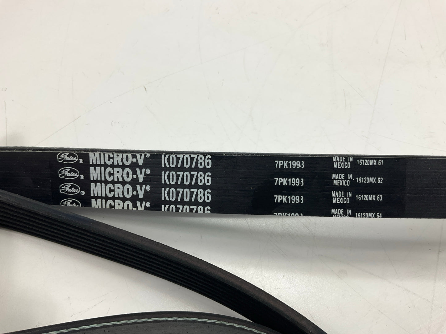 Gates K070786 Serpentine Belt