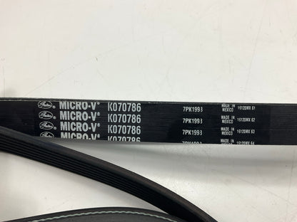 Gates K070786 Serpentine Belt