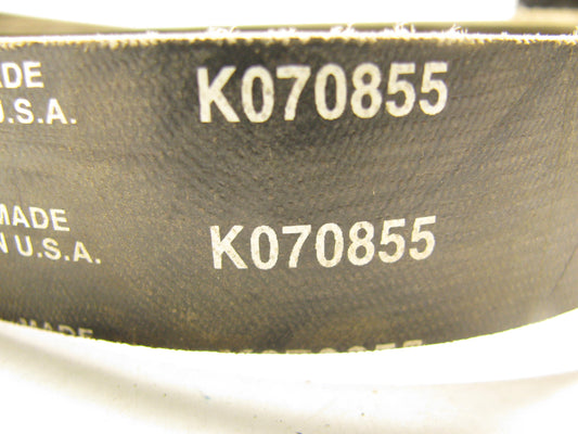 Gates K070855 Serpentine Belt - 0.96'' X 85.50'' - 7 Ribs