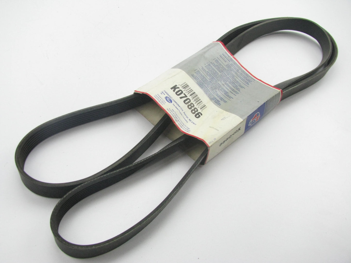 Gates K070886 Serpentine Belt - 0.98'' X 87.125'' - 7 Ribs