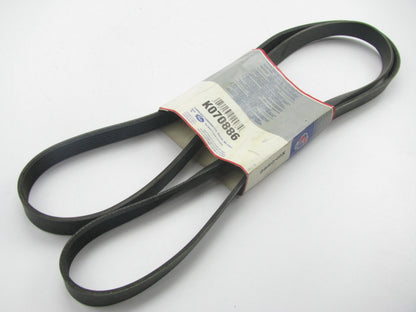 Gates K070886 Serpentine Belt - 0.98'' X 87.125'' - 7 Ribs