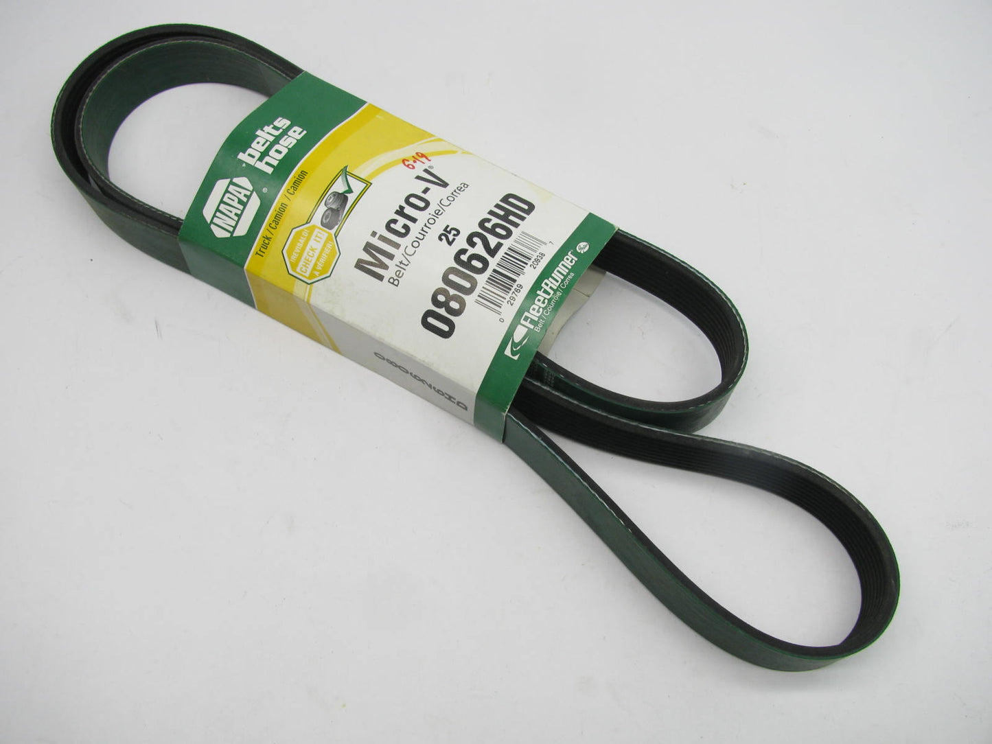 Gates K080626HD Belt For 1987-84 Perterbuilt 10.0L Diesel 1 3/32'' X 63 1/8''