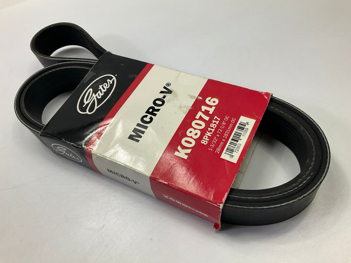 Gates K080716 Serpentine Belt