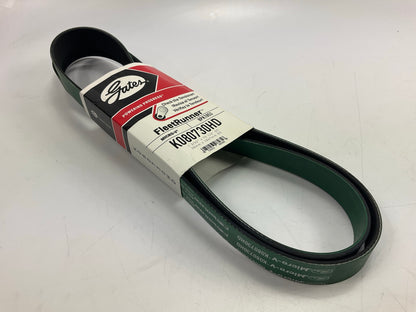 Gates K080730HD Serpentine Belt - 1.105'' X 73.00'' - 8 Ribs