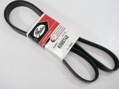 Gates K080740 Serpentine Belt - 1.12'' X 74.50'' - 8 Ribs