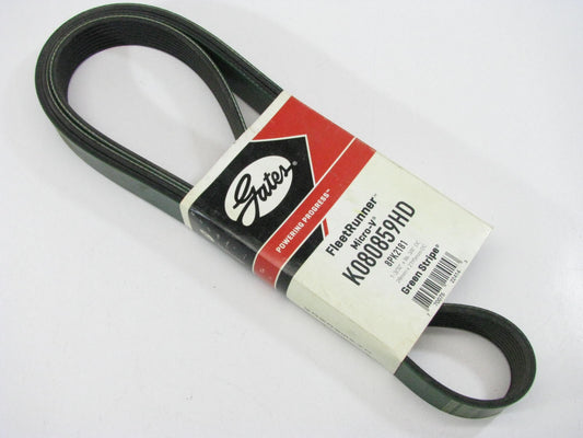 Gates K080859HD Serpentine Belt - 1.12'' X 86.375'' - 8 Ribs