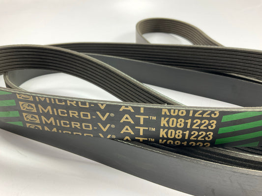 Gates K081223 Serpentine Belt - 1.12'' X 122.75'' - 8 Ribs