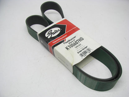 Gates K100607HD Serpentine Belt - 1.367'' X 61.25'' - 10 Ribs