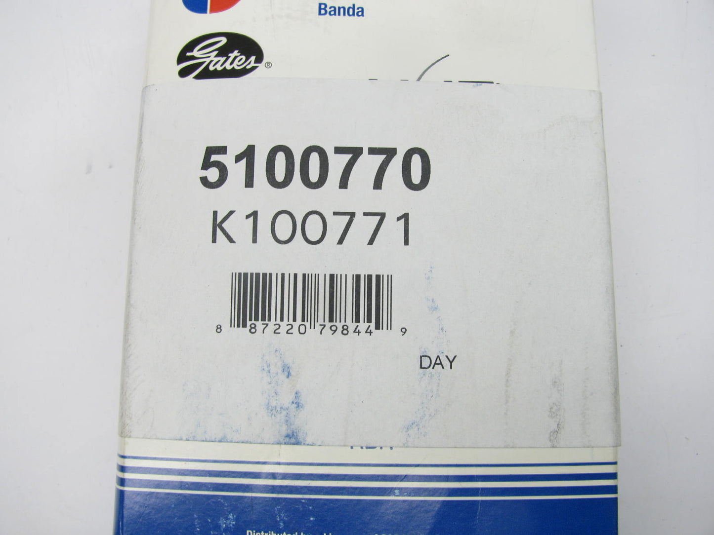 Gates K100771 Serpentine Belt - 1.367'' X 77.50'' - 10 Ribs