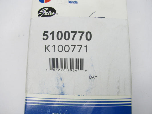 Gates K100771 Serpentine Belt - 1.367'' X 77.50'' - 10 Ribs
