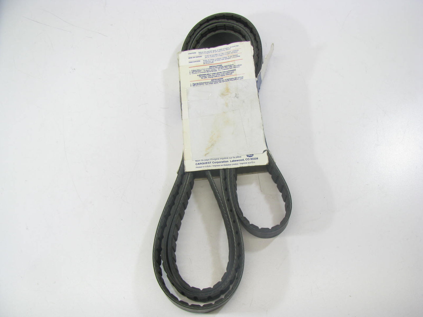 Gates K10806 Serpentine Belt - 0.84'' X 108.00'' - 6 Ribs