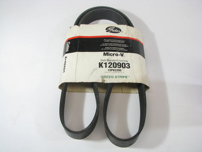 Gates K120903 Serpentine Belt - 1.647'' X 90.873'' - 12 Ribs