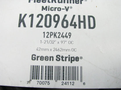 Gates K120964HD Heavy Duty Serpentine Belt