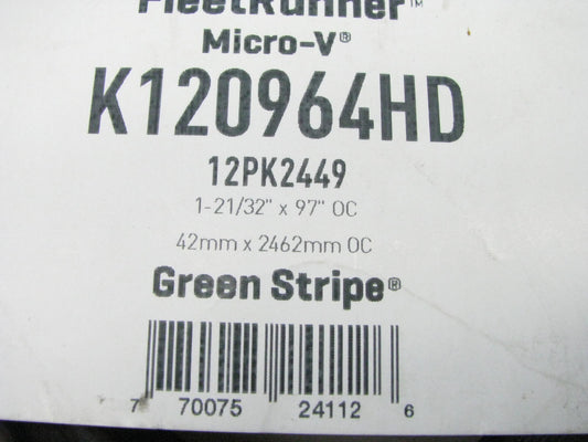 Gates K120964HD Heavy Duty Serpentine Belt
