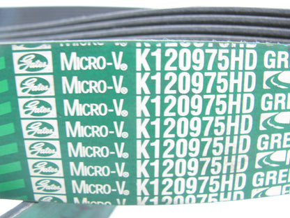 Gates K120975HD Serpentine Belt - 1.647'' X 98.11'' - 12 Ribs