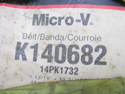 Serpentine Belt-Fleetrunner Heavy Duty Micro-V Belt Gates K140682HD