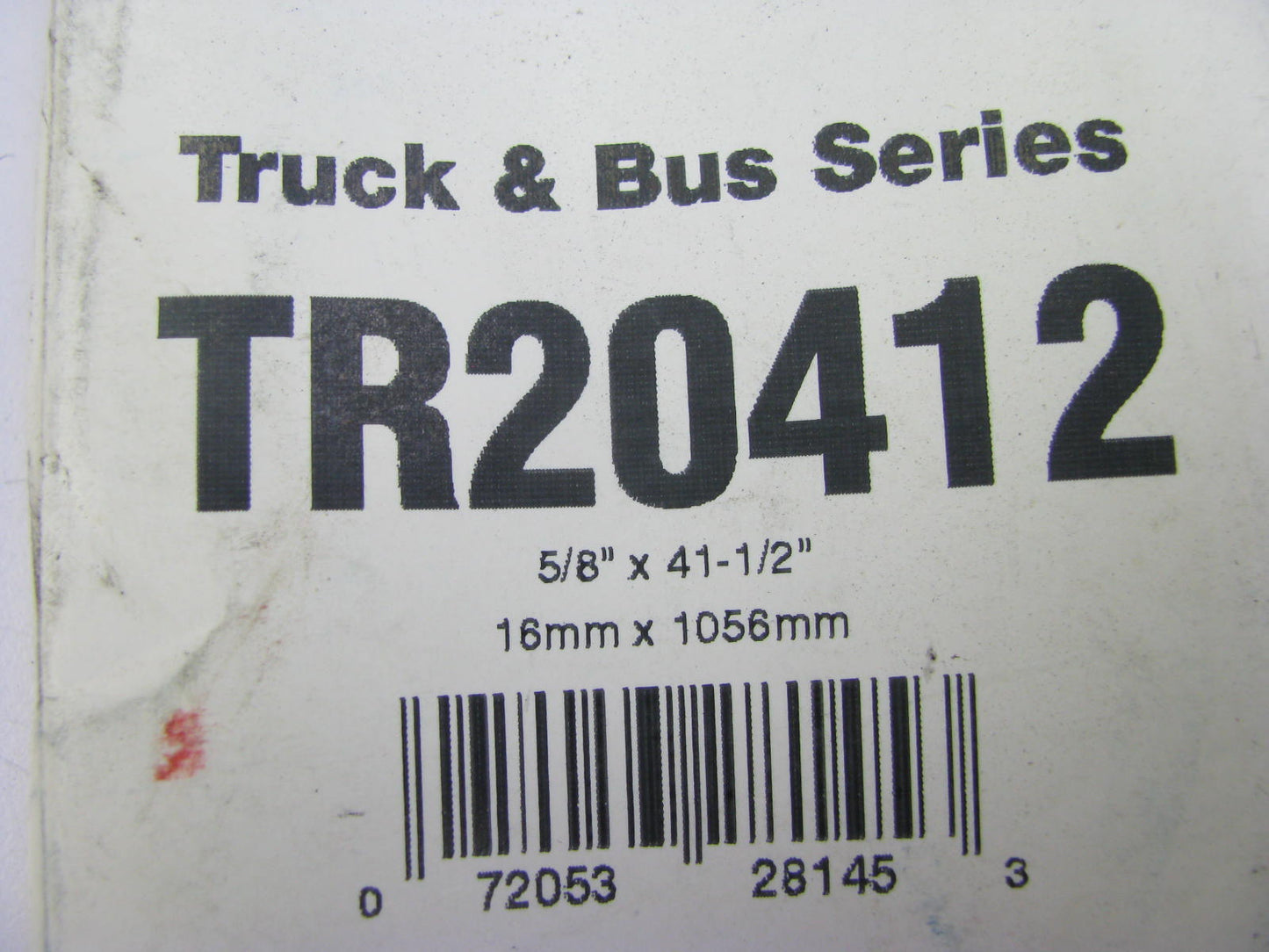 Gates TR20412 Truck & Bus Accessory Drive Belt - 5/8'' X 41-1/2'' - 38 Degree