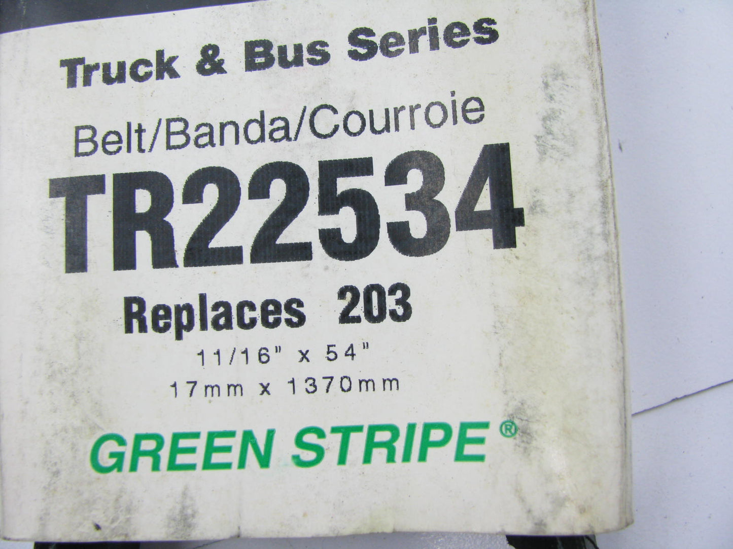 Gates TR22534 Accessory Drive Belt - 0.69'' X 53.91'' - 36 Degree
