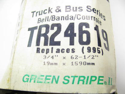 Gates TR24619 Accessory Drive Belt - 0.75 X 62.50'' - 38 Degree