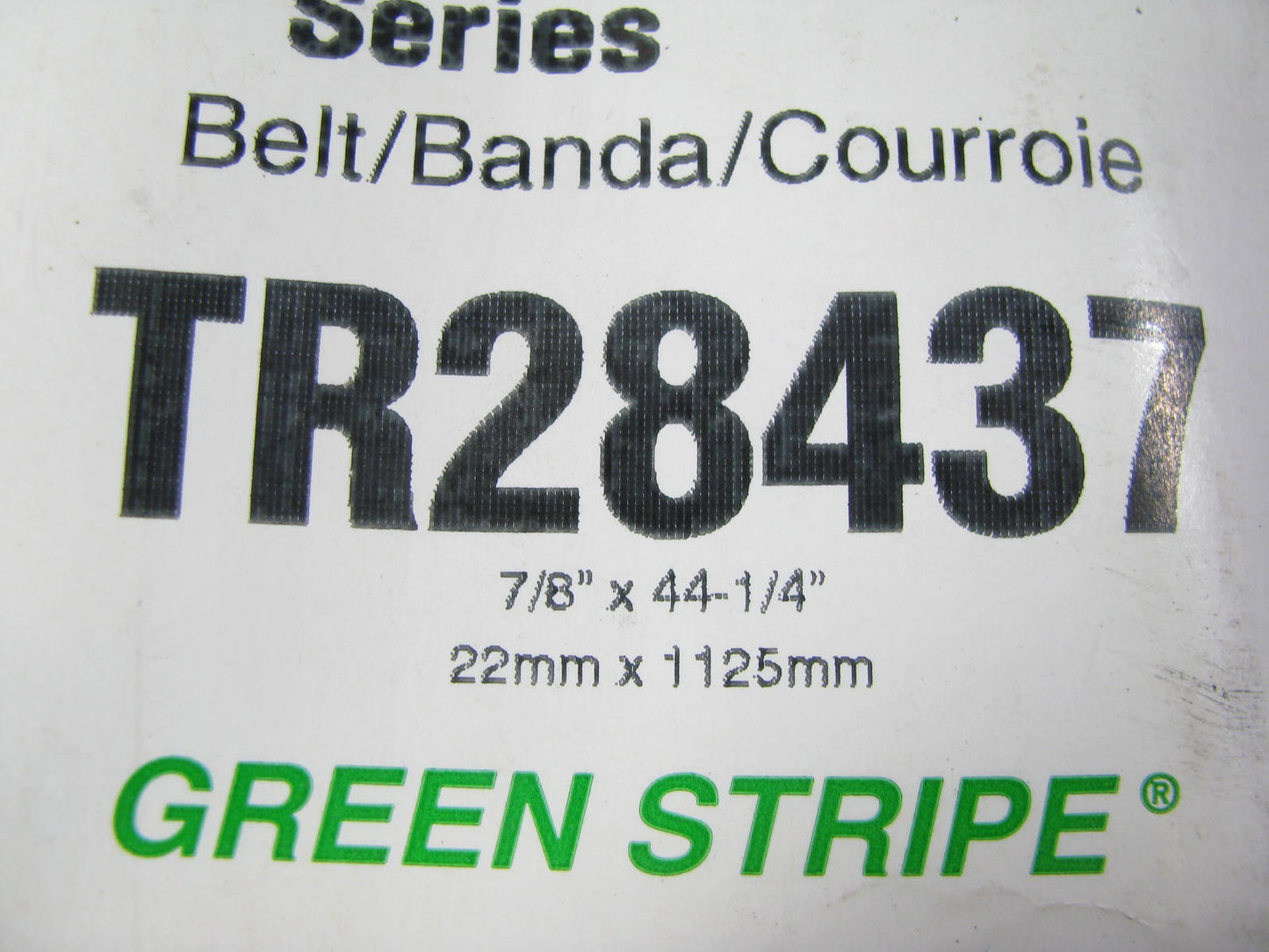 Gates TR28437 Accessory Drive Belt - 0.875'' X 44.30'' - 36 Degree