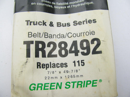 Gates TR28492 Accessory Drive Belt - 0.875'' X 49.80'' - 38 Degree