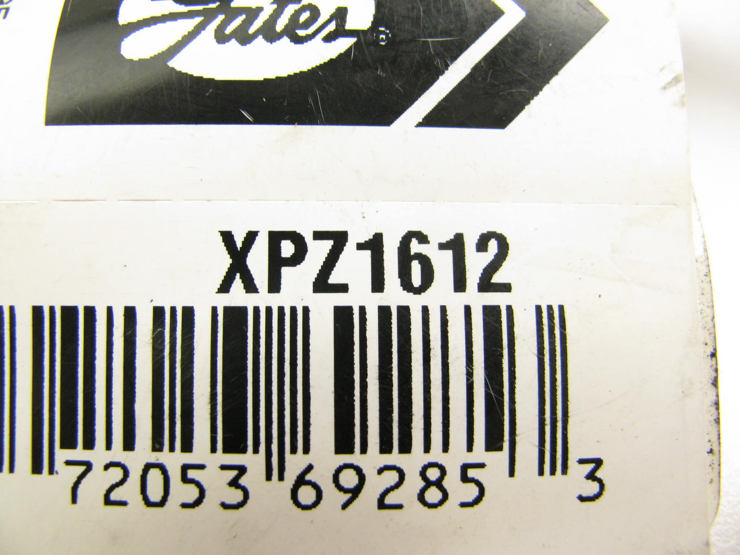 Gates XPZ1612 Industrial XPZ Metric-Power Drive V-Belt - 10mm X 1612mm