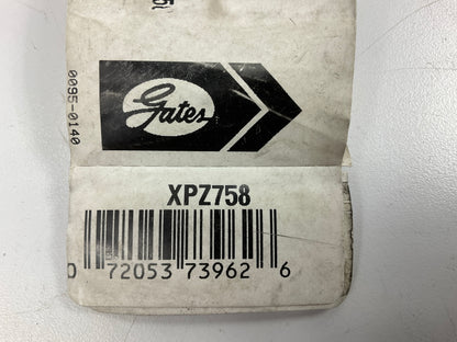 Gates XPZ758 XPZ Metric Power V-Belt, 767mm Long, 44 Degree