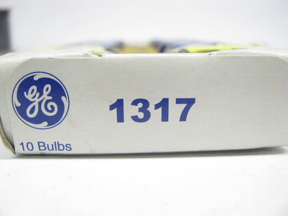 (10) GE 1317 Miniature Light Bulbs 3W 6V