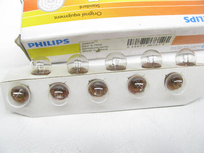 (10) Ge 356CP Miniature Light Bulbs 28V 26.9/8.26W