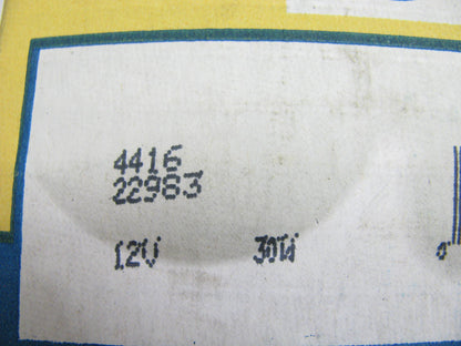 GE 4416 PAR36 Spot Light Lamp Bulb, 30 Watts 12.8 Volts