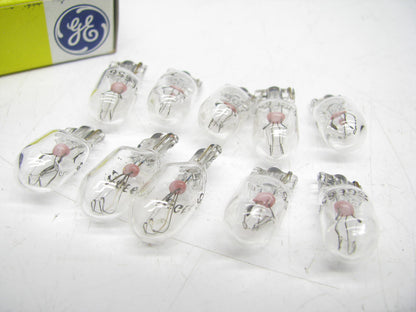 (10) GE 656 24V Miniature Wedge Bulbs