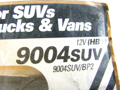 GE 9004SUV Headlight Headlamp Light Lamp Bulbs, 9004 - 2 PACK