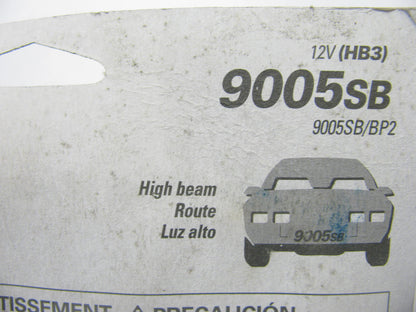 (2) GE 9005SB Headlight Light Bulbs, Super Blue Halogen # 9005 Bulb