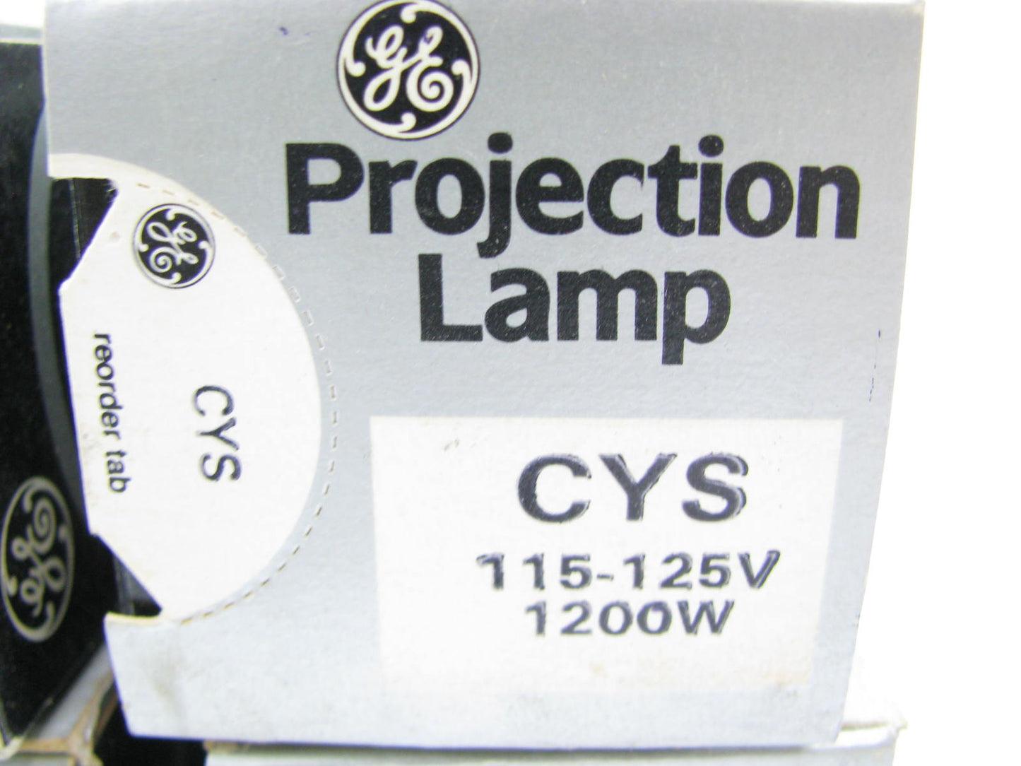 (4) GE CYS Projector Lamp Bulb - 115-125V - 1200W