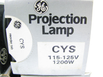 (4) GE CYS Projector Lamp Bulb - 115-125V - 1200W