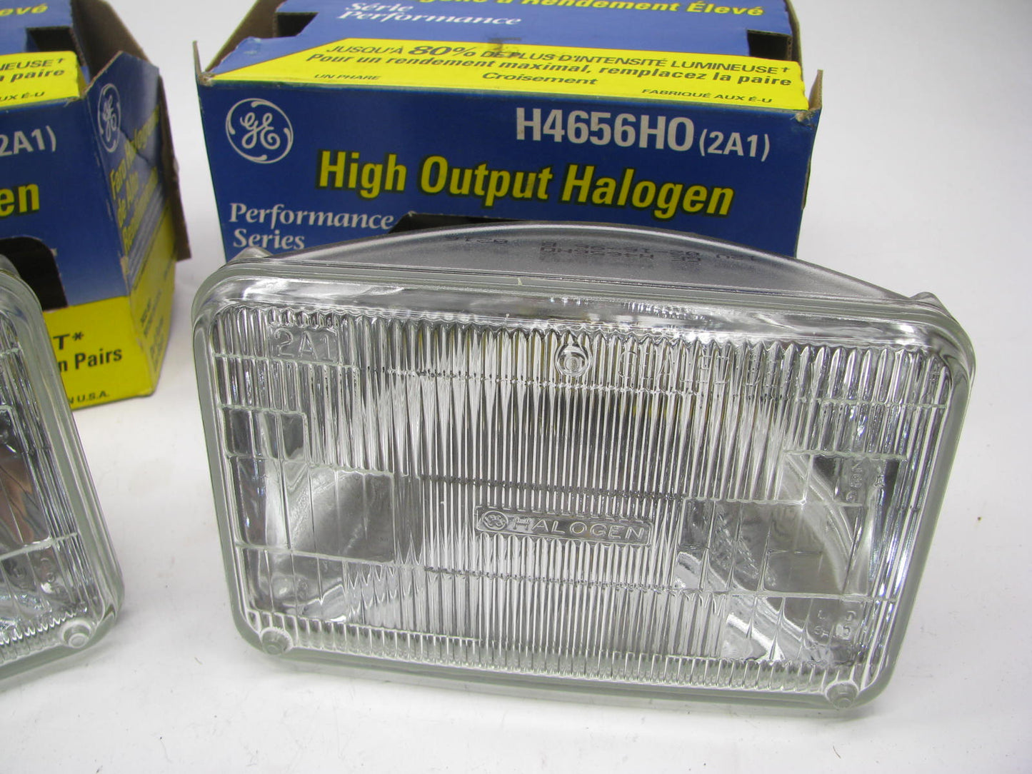 (2) Ge H4656HO Low Beam Headlamp Head Light Bulb