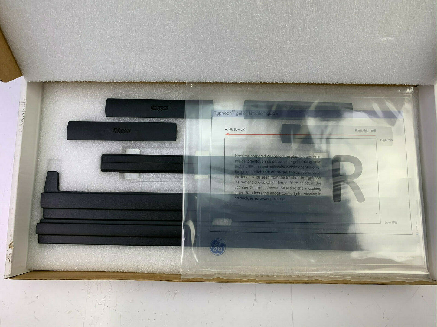 GE Ettan DALT + SE600 Electrophoresis Gel Alignment Guides Kit