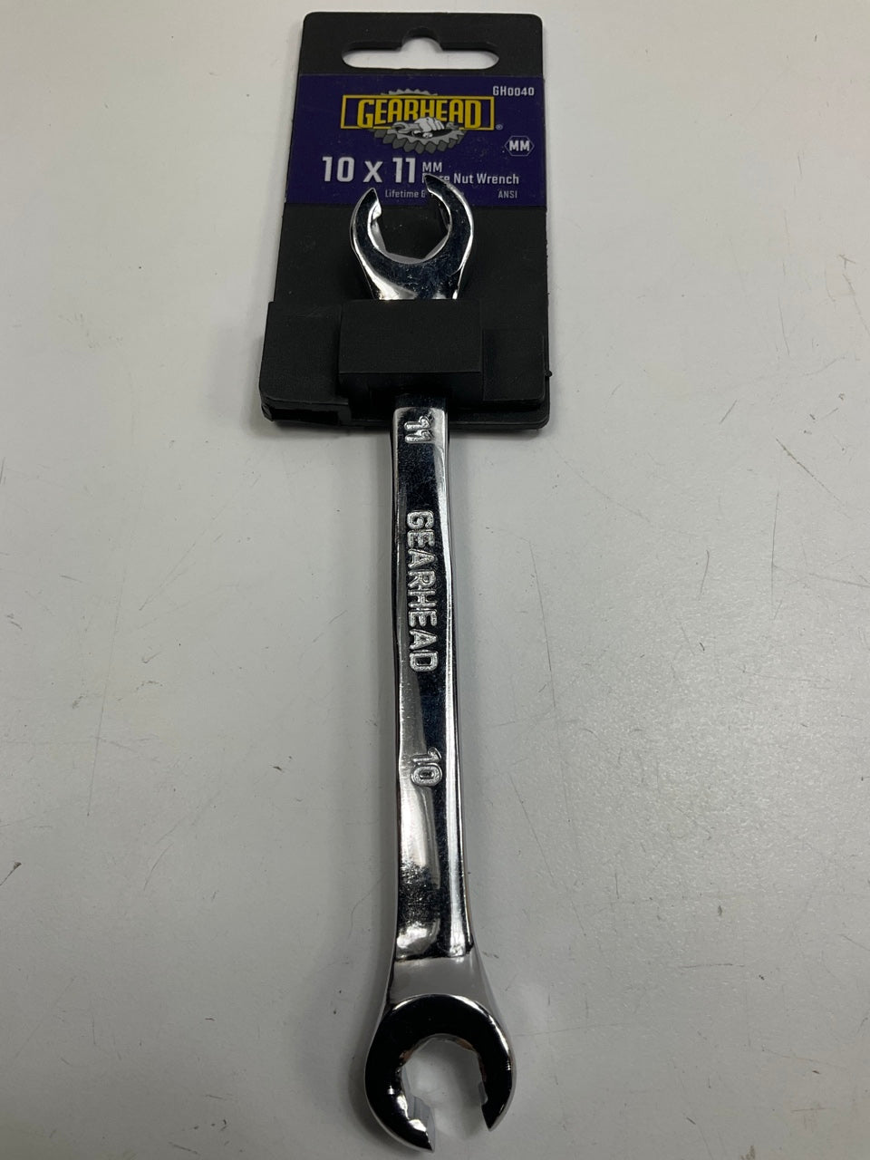 Gearhead GH0040 10mm X 11mm Flare Nut Wrench