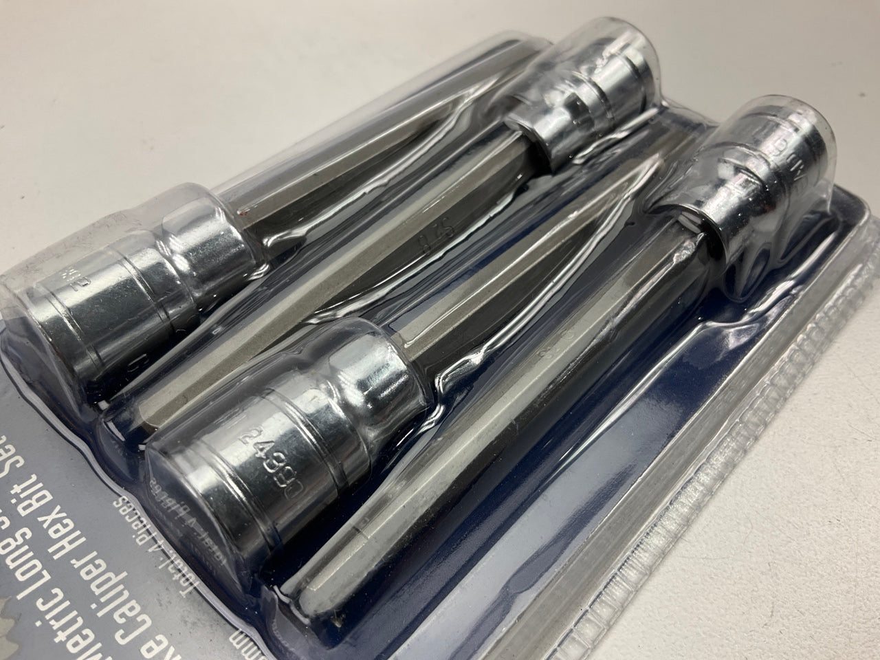 Gearhead GH3006 Metric Long Shank Brake Caliper Hex Bit, 4-Piece