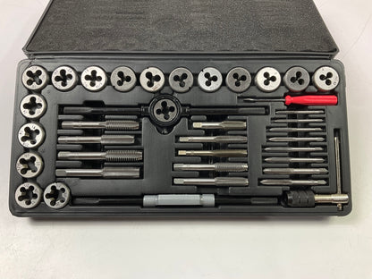 Gearhead GH3008 SAE & Metric Tap & Die Set, 40-Piece