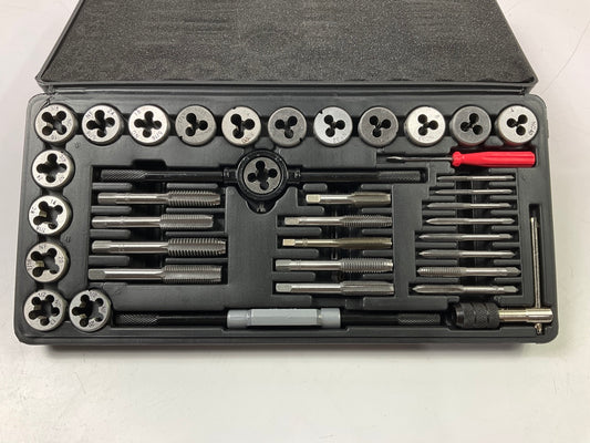Gearhead GH3008 SAE & Metric Tap & Die Set, 40-Piece
