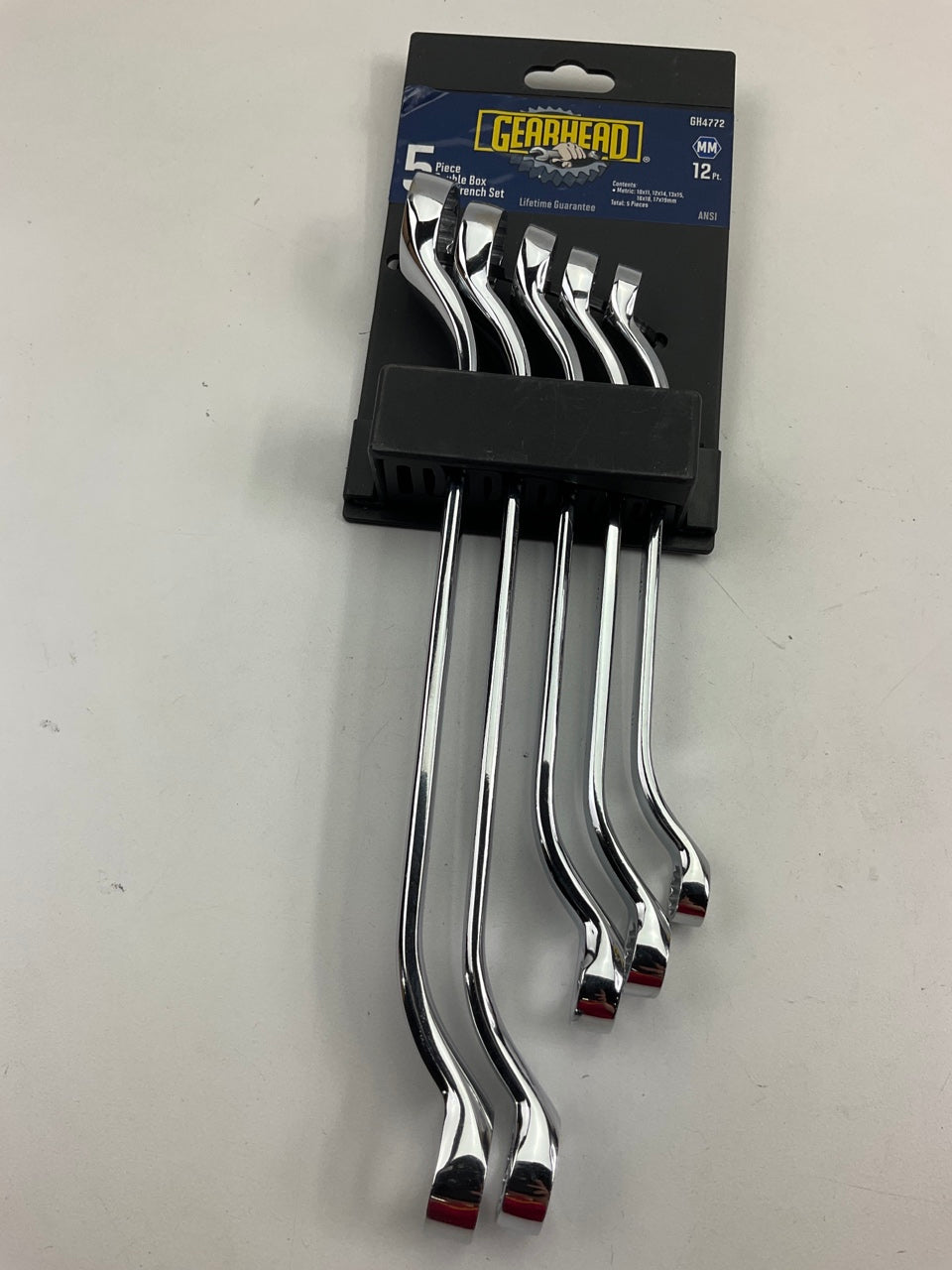 Gearhead GH4772 Metric Offset Wrench Set, 5-Piece