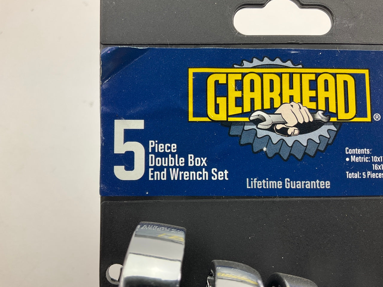 Gearhead GH4772 Metric Offset Wrench Set, 5-Piece