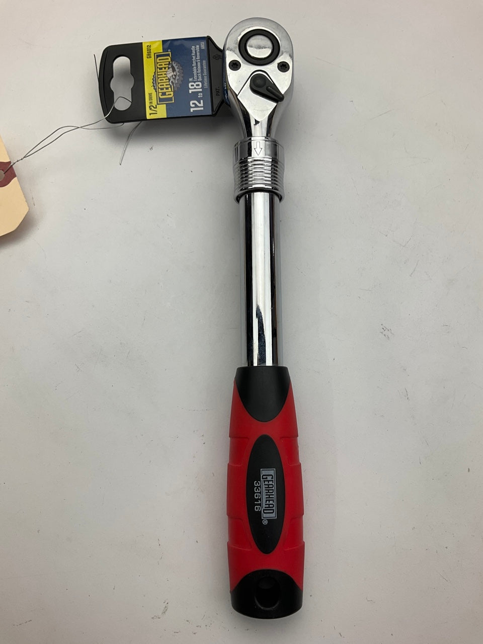 Gearhead GH6012  1/2'' Drive Extendable Ratchet Handle, 12'' To 18''