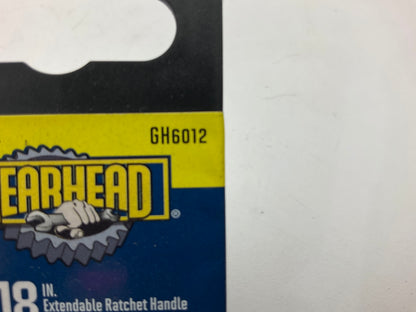 Gearhead GH6012  1/2'' Drive Extendable Ratchet Handle, 12'' To 18''
